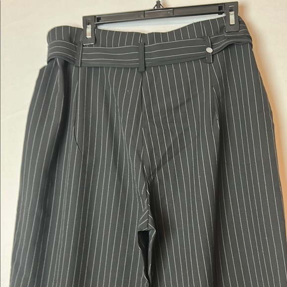 Solitaire Women’s Dress Pant  Striped High Rise Straight Leg Size XL - Picture 9 of 9